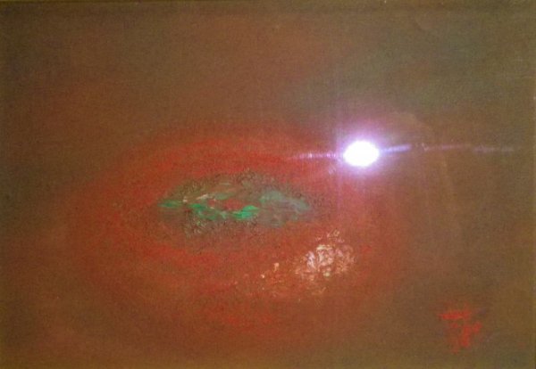 画像2: 花巻碧　油絵（油彩）作品 (2)