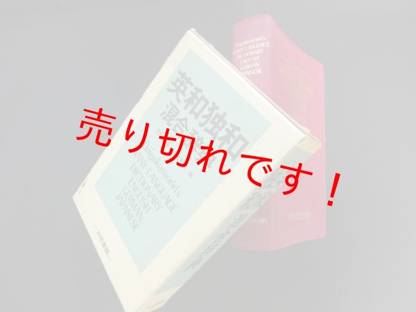 画像1: 英和独和混合辞典　荒牧鉄雄 他編 (1)