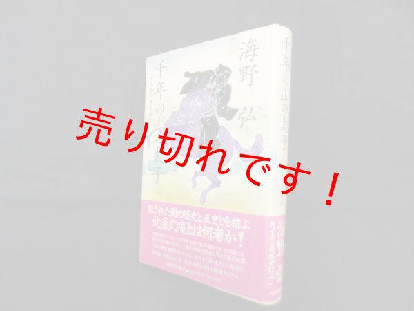 画像1: 千年の山の太子―北条幻庵青春伝　海野弘 (1)