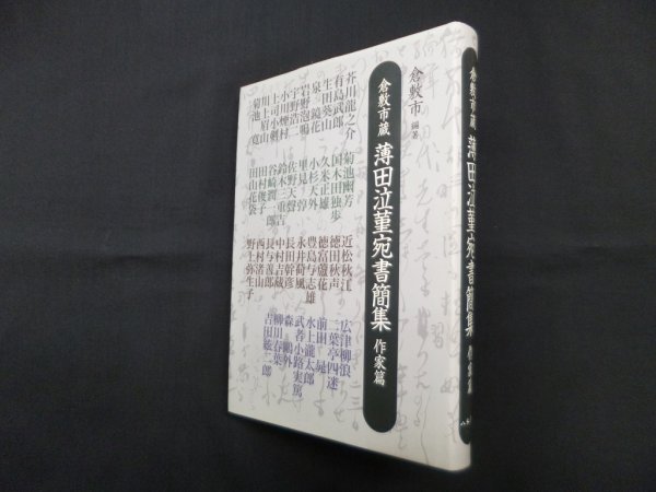 画像1: 倉敷市蔵 薄田泣菫宛書簡集　作家篇　倉敷市 編 (1)