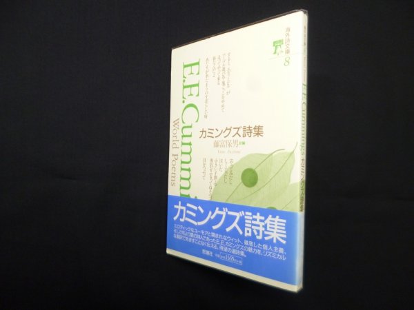 画像1: カミングズ詩集 (海外詩文庫 8)　E.E・カミングズ/藤富保男 訳編 (1)